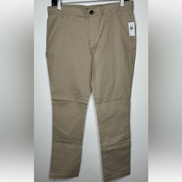 NWT Old Navy Khaki Chino High Waisted slim Skinny Pants Women’s Size 14 Plus - Picture 11 of 12